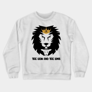 The lion and the lamb Crewneck Sweatshirt